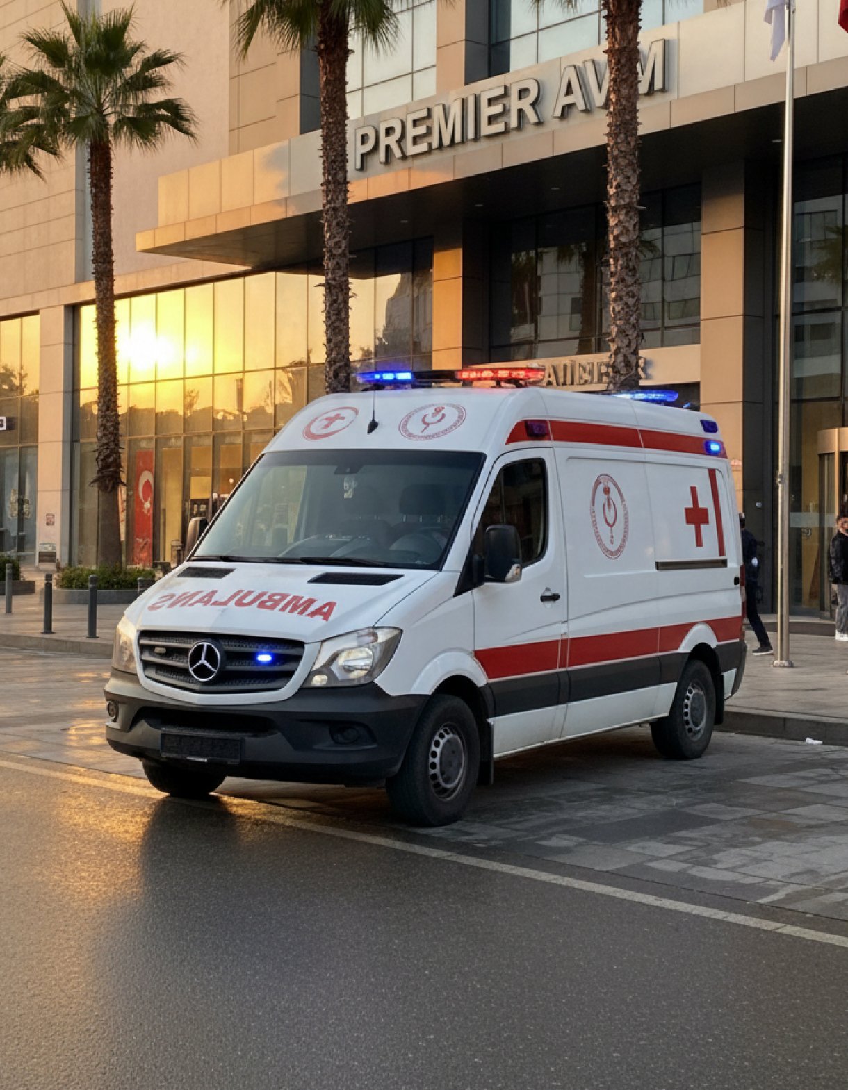 Mercede 2020 model kiralık ambulans